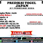 PREDIKSI JAPAN 27 FEBRUARI 2024