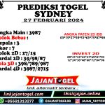 PREDIKSI SYDNEY 27 FEBRUARI 2024