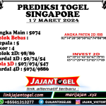 PREDIKSI SINGAPORE 17 MARET 2024