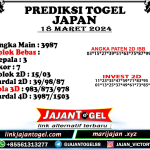 PREDIKSI JAPAN 18 MARET 2024