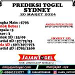 PREDIKSI SYDNEY 20 MARET 2024