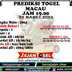 PREDIKSI TOGEL TOTOMACAU 4D P4 23 MARET 2024