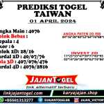 PREDIKSI TAIWAN 01 APRIL 2024