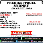 PREDIKSI SYDNEY 08 MARET 2024