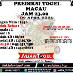 PREDIKSI TOGEL TOTOMACAU 4D P6 09 APRIL 2024