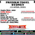 PREDIKSI SYDNEY 13 APRIL 2024