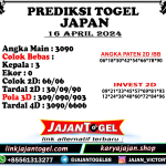 PREDIKSI JAPAN 16 APRIL 2024