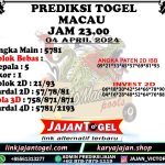 PREDIKSI TOGEL TOTOMACAU 4D P6 04 APRIL 2024