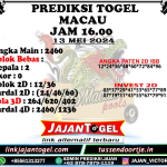 PREDIKSI TOGEL TOTOMACAU 4D P2 13 MEI 2024