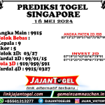 PREDIKSI SINGAPORE 18 MEI 2024