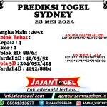 PREDIKSI SYDNEY 25 MEI 2024