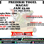 PREDIKSI TOGEL TOTOMACAU 4D P5 26 MEI 2024